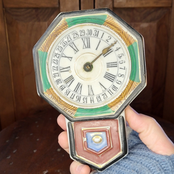 Other - Clock Calender Wall Vase